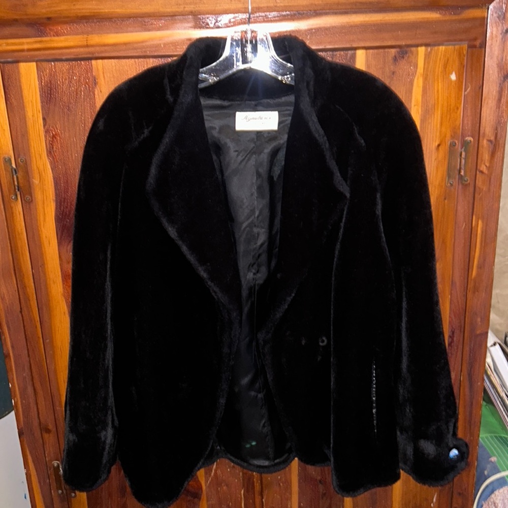 Vintage Faux Fur Jacket